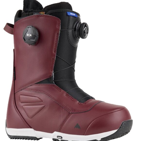 NEW! $330 Burton Ruler Boa Snowboard Boots! Size 11.5  Almondine  Wine  Purple - Picture 2 of 5